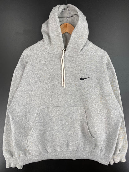 90's NIKE MINI SWOOSH Size M Vintage Hoodie Sweat-shirt / A688