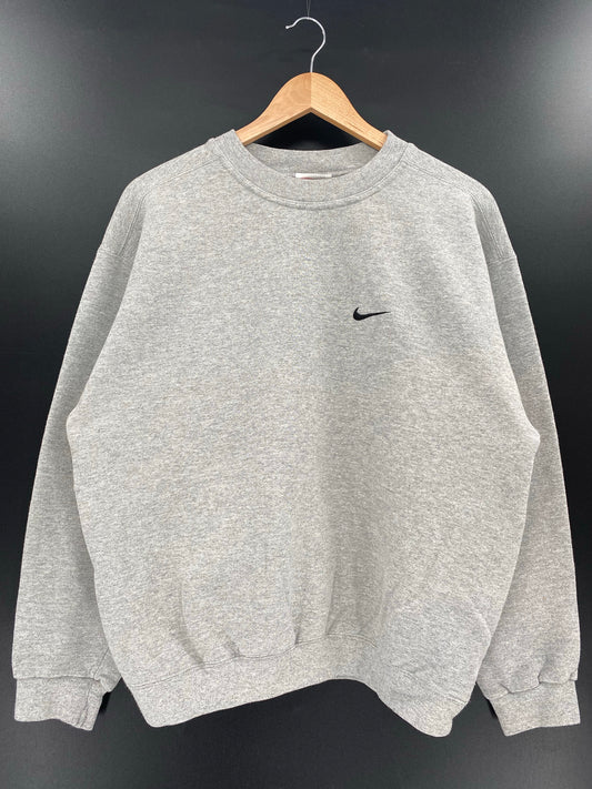 90's NIKE MINI SWOOSH Size M Vintage Sweat-shirt/ K5254