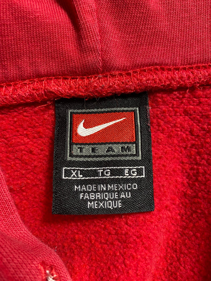 00' NIKE OHIO STATE Size XL Vintage College Hoodie Sweat-shirt / K8683