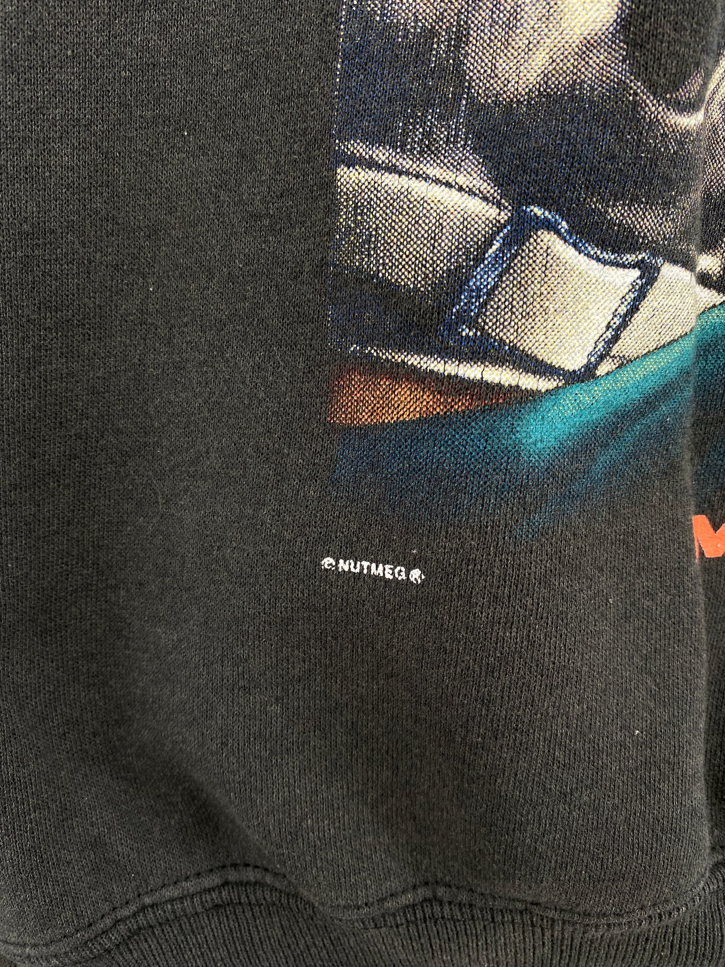 1997 MIAMI DOLPHINS Made in USA Size L Vintage NFL Sweat-Shirt / A6131