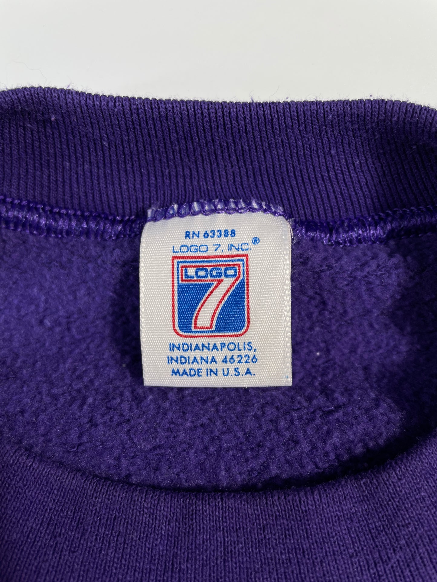 1993 MINNESOTA VIKINGS Made in USA Size L Vintage NFL Sweat-Shirt / A7427