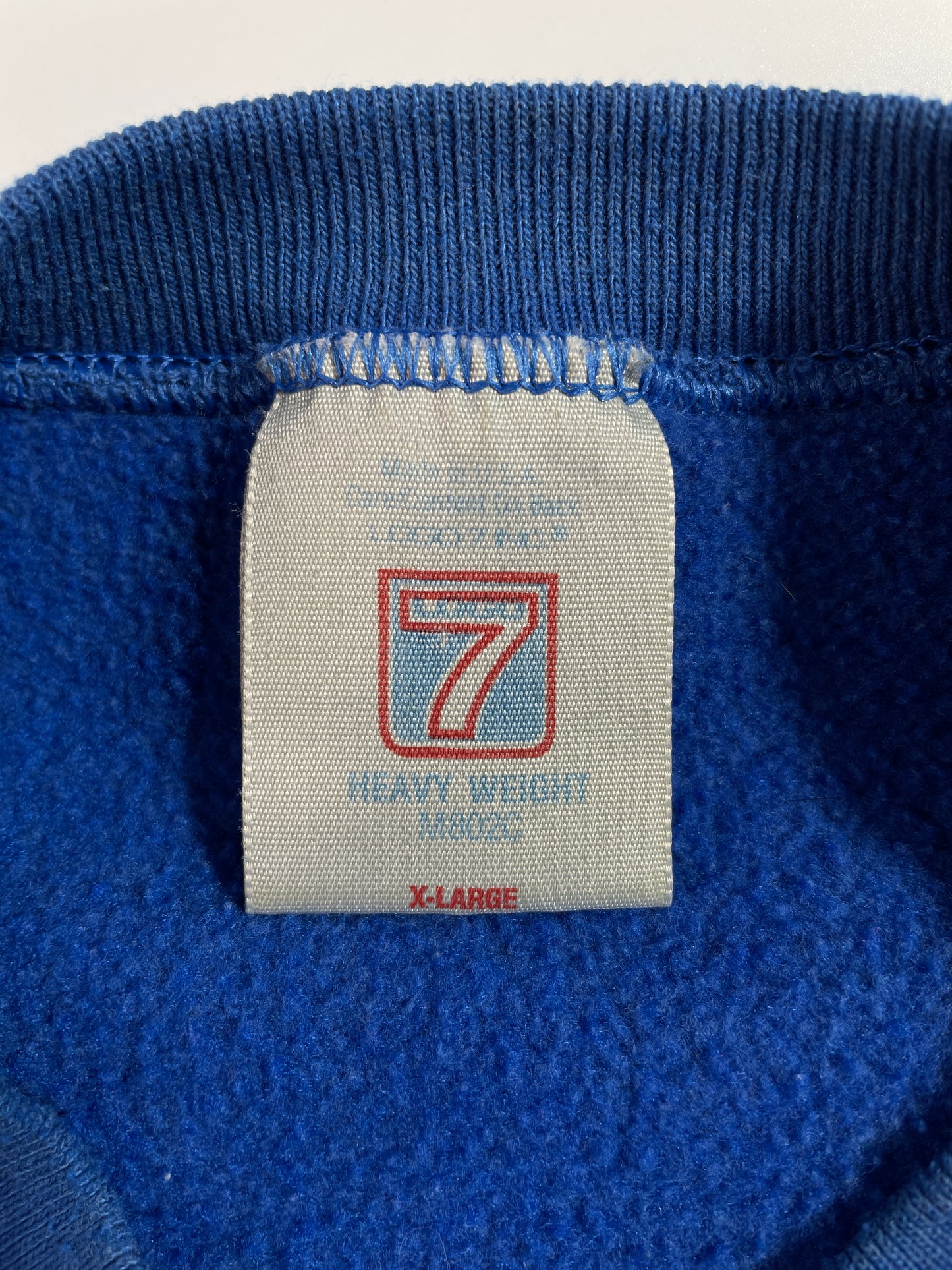1992 INDIANAPOLIS COLTS Made in USA Size XL Vintage College Sweat-Shirt / E3400S