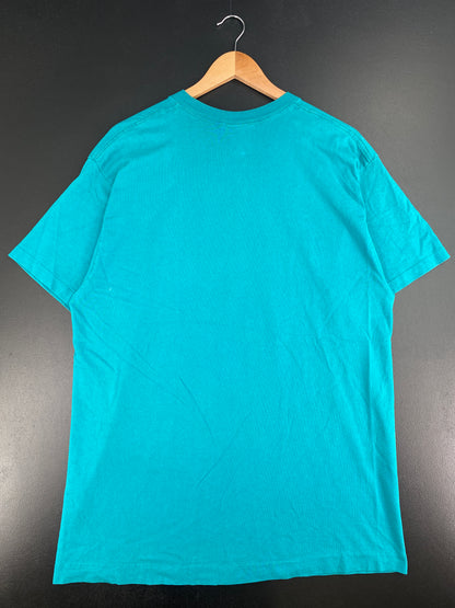 90's MIAMI DPOLPHINS Made in USA Size L Vintage NFL T-Shirt / A3515