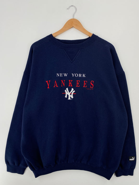 2000 NEW YORK YANKEES Size XL Vintage MLB Sweat-Shirt / A8741