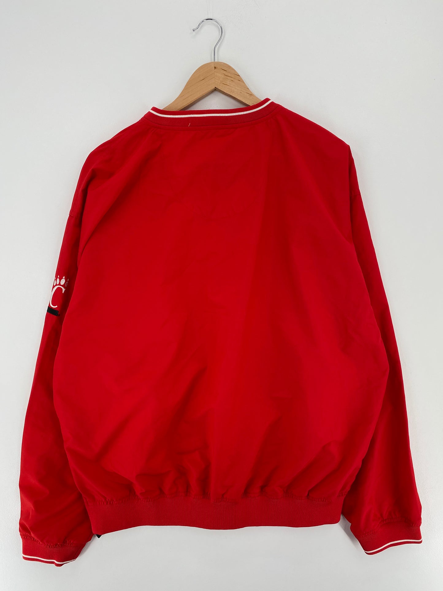 00' NIKE CINCINNATI BEARCATS Size L Vintage College Nylon Jacket  / A1943