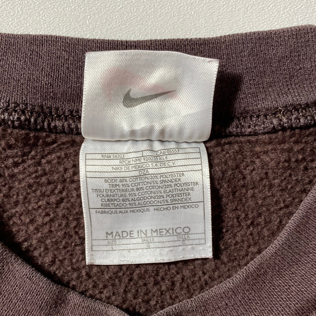 90's NIKE MINI SWOOSH Size L Vintage Sweat-shirt / E402