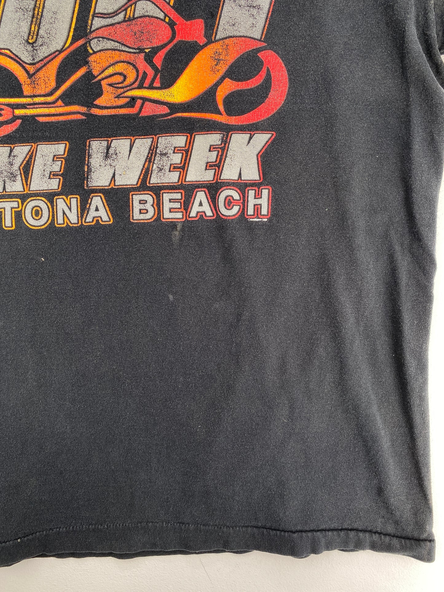 2001 BIKE WEEK Made in USA Size XL Vintage T-shirt / A6343