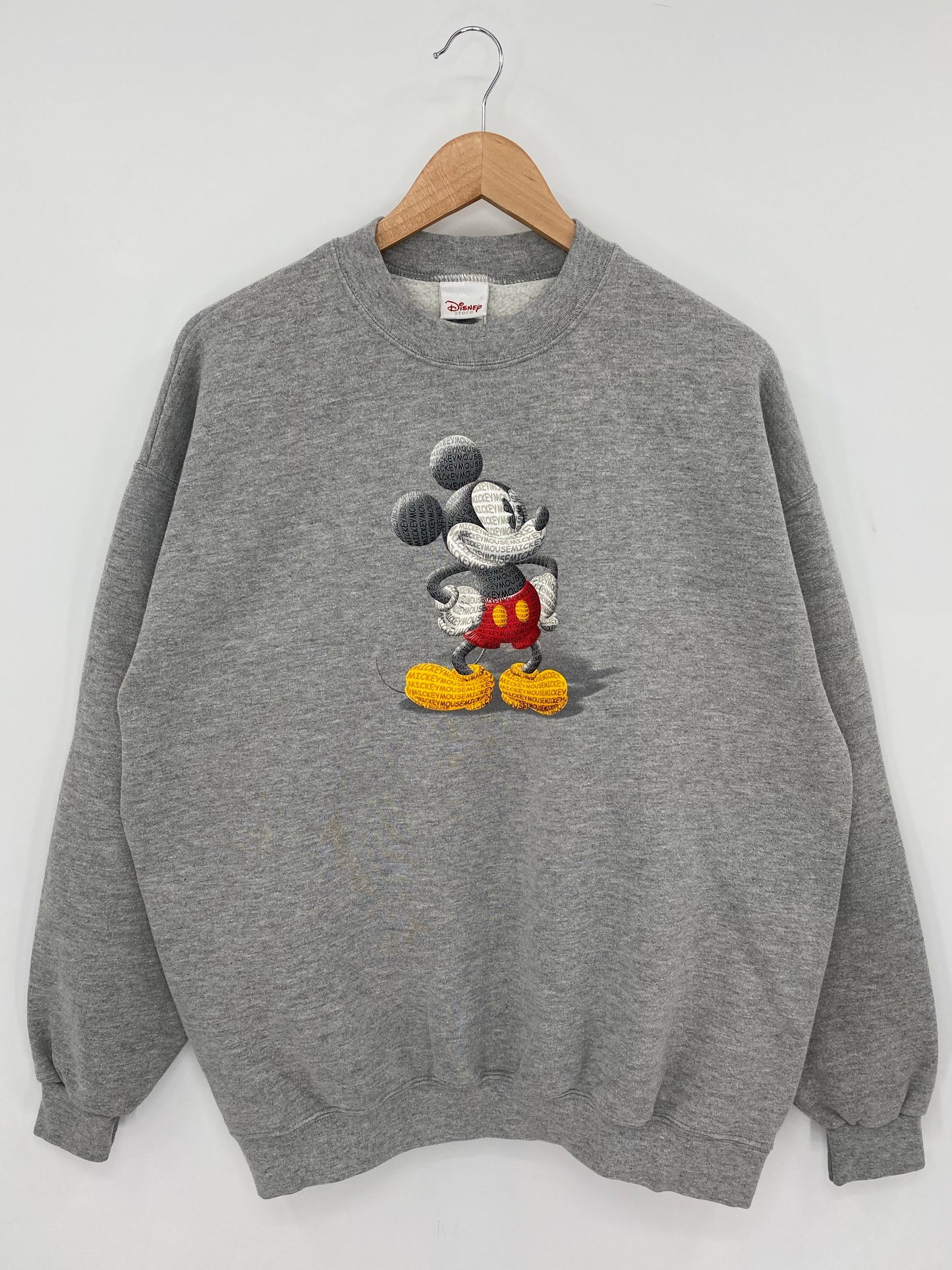 00' DISNEY MICKEY Size XL Vintage Sweat-shirt / A8298