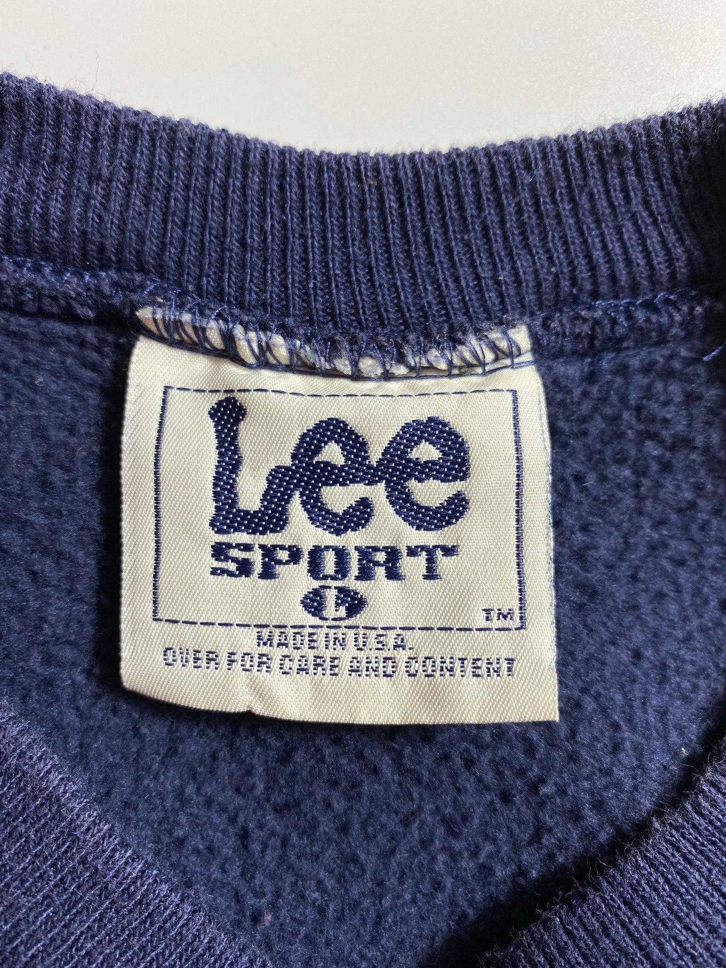 1997 NEW YORK GIANTS Made in USA Size L Vintage NFL Sweat-Shirts/ K7097