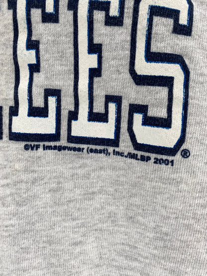 2001 NEW YORK YANKEES Size XL Vintage MLB Sweat-Shirt / K5489