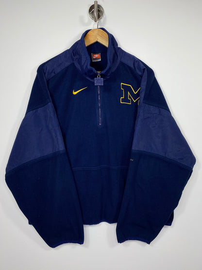 90's NIKE Half zip Vintage Fleece Shirt / 5086