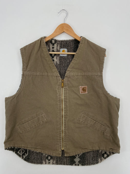 Vintage CARHARTT Approx. XL Vest / A6450