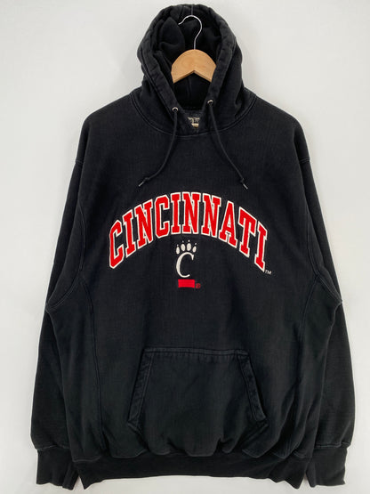 Vintage CINCINNATI Size XL Vintage College Hoodie Sweat-Shirts / A4896