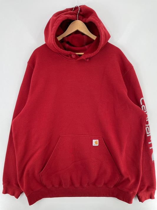 Vintage CARHARTT Size XXL Hoodie Sweat-Shirt / E3062S