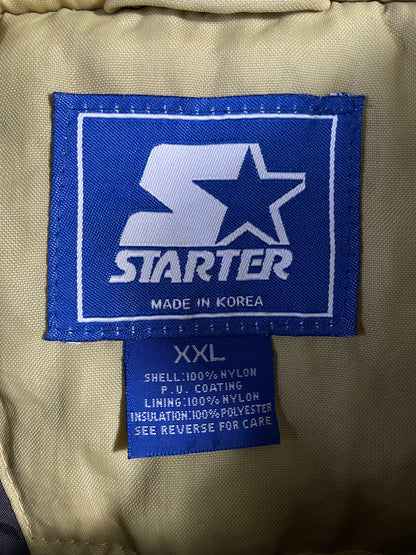 90’s STARTER x PURDUE BOILERMAKERS Size XXL Vintage Padded Nylon Jacket / E768