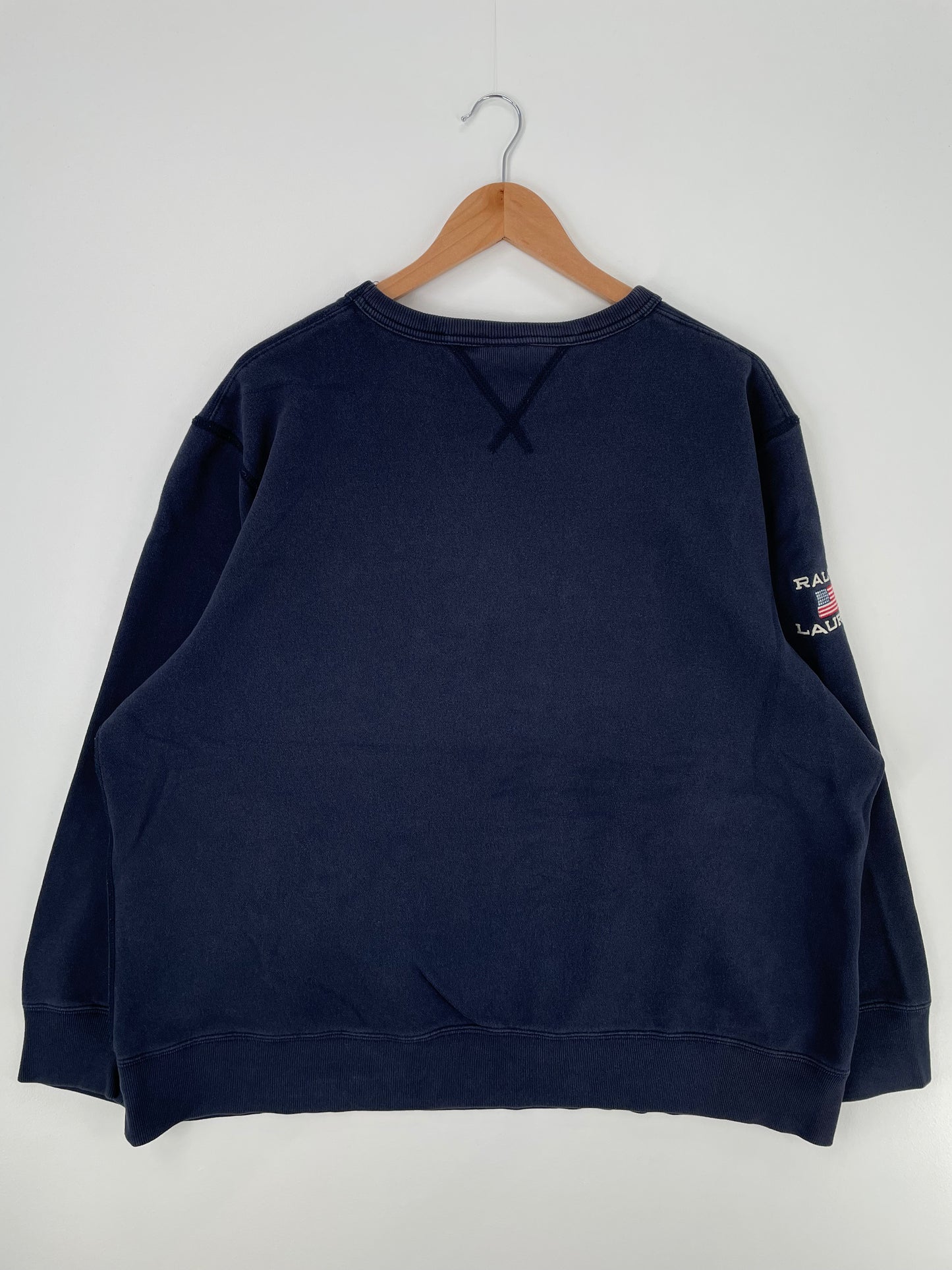 90's POLO JEANS RALPH LAUREN Size XL Vintage Sweat-shirt / A410