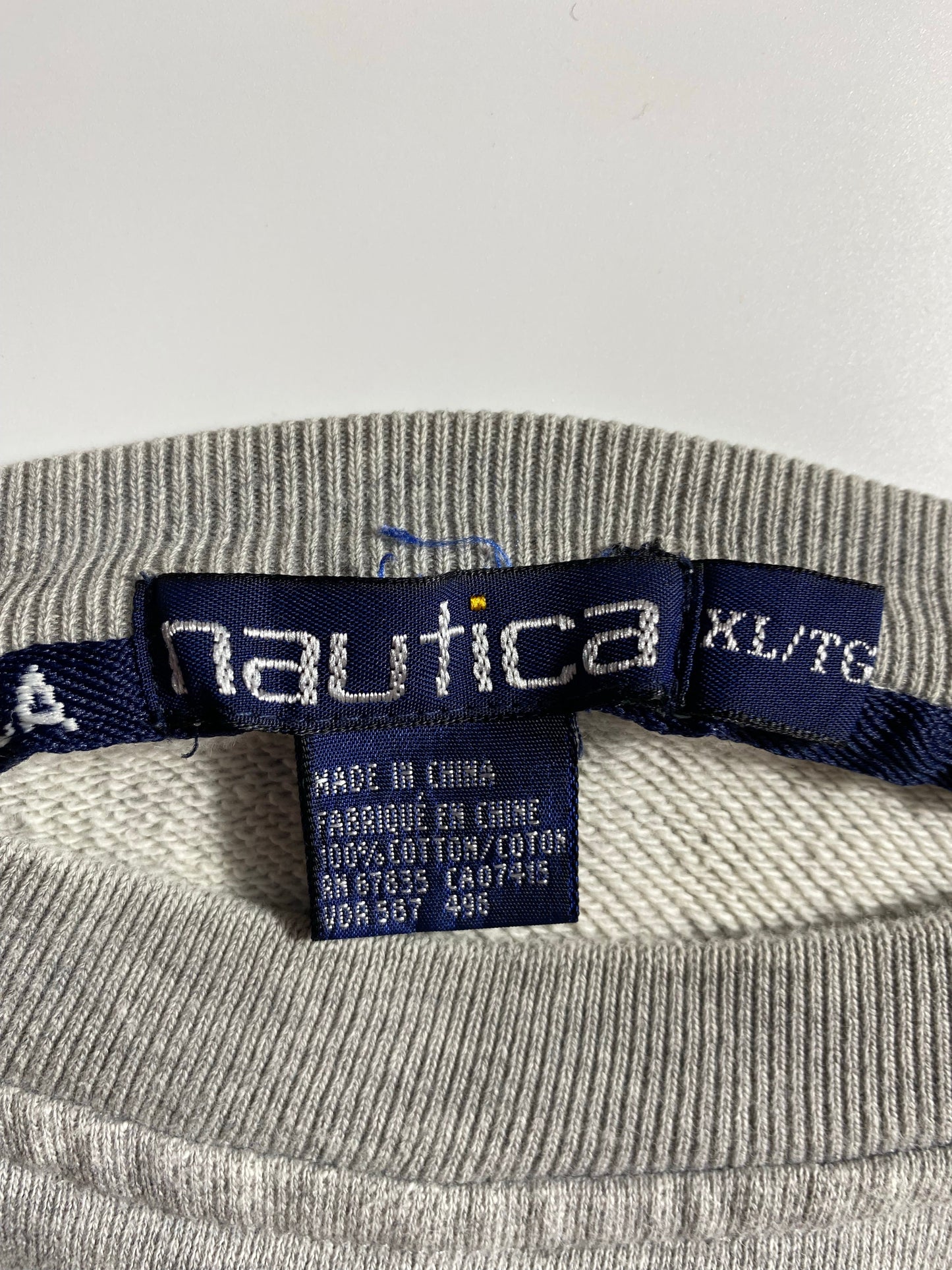 90's NAUTICA Size XL Vintage Sweat-shirt / A6900
