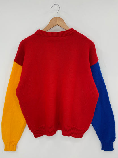 90's DISNEY MICKEY Size XL Vintage Knitwear / K7088