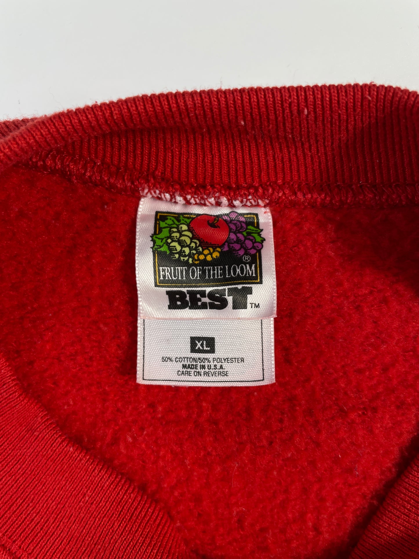 1997 KANSAS CITY CHIEFS Made in USA Size XL Vintage NFL Sweat-Shirt / A8825