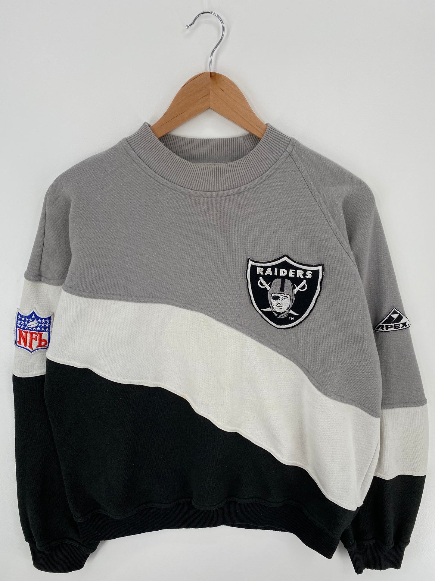 Vintage RAIDERS Size M Vintage NFL Sweat-shirt / A365