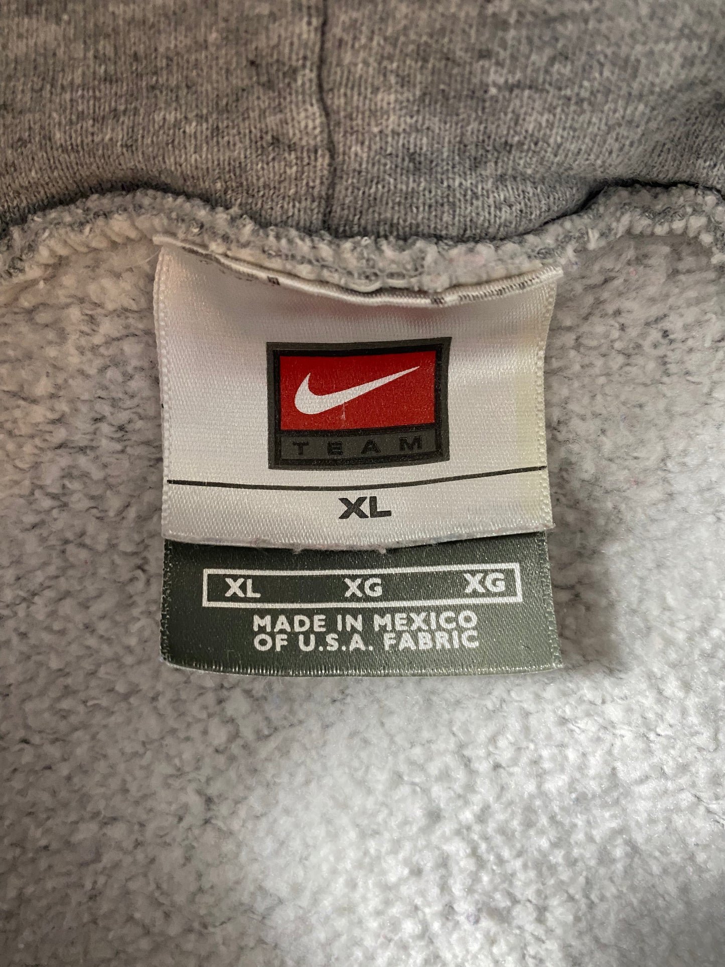 2002 NIKE OHIO STATE Size XL Vintage College Hoodie Sweat-Shirts/ K9949