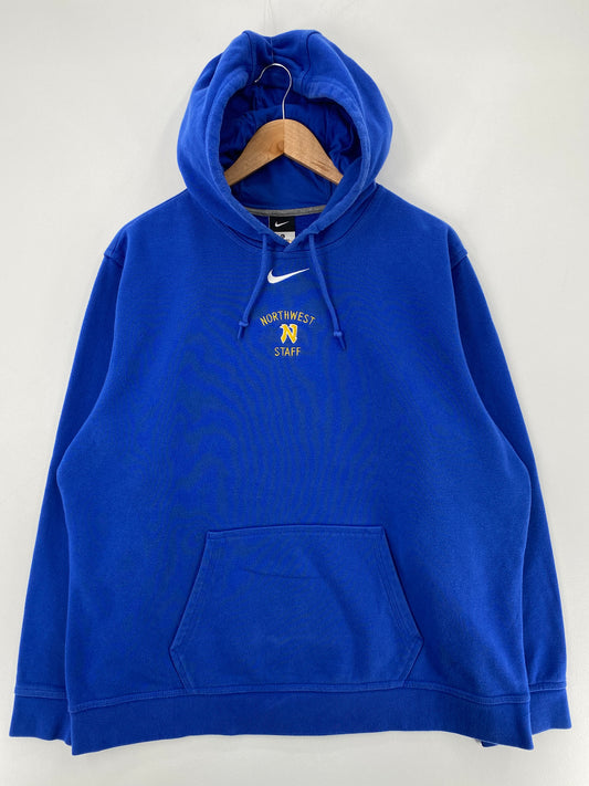 Vintage NIKE x NORTH WEST STAFF Size XL Vintage College Hoodie Sweat-shirt / E2557S