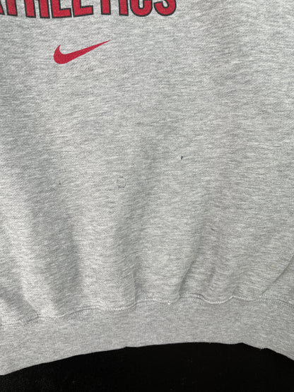 00' NIKE x NEBRASKA HUSKERS Size L Vintage College Sweat-Shirt / A9216