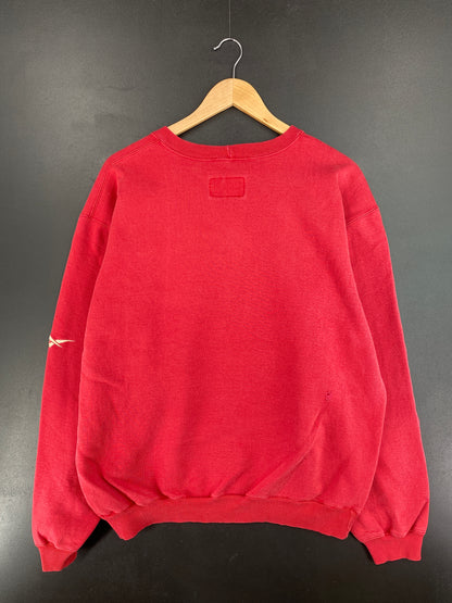 00' UNIVERSITY OF ARKANSAS Made in USA Size XL Vintage College Sweat-shirt / E4562S