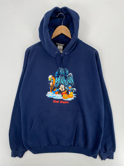 00' SPLASH MOUNTAIN MAGIC KINGDOM Size Approx.XL Vintage Hoodie Sweat-shirt / E5634S