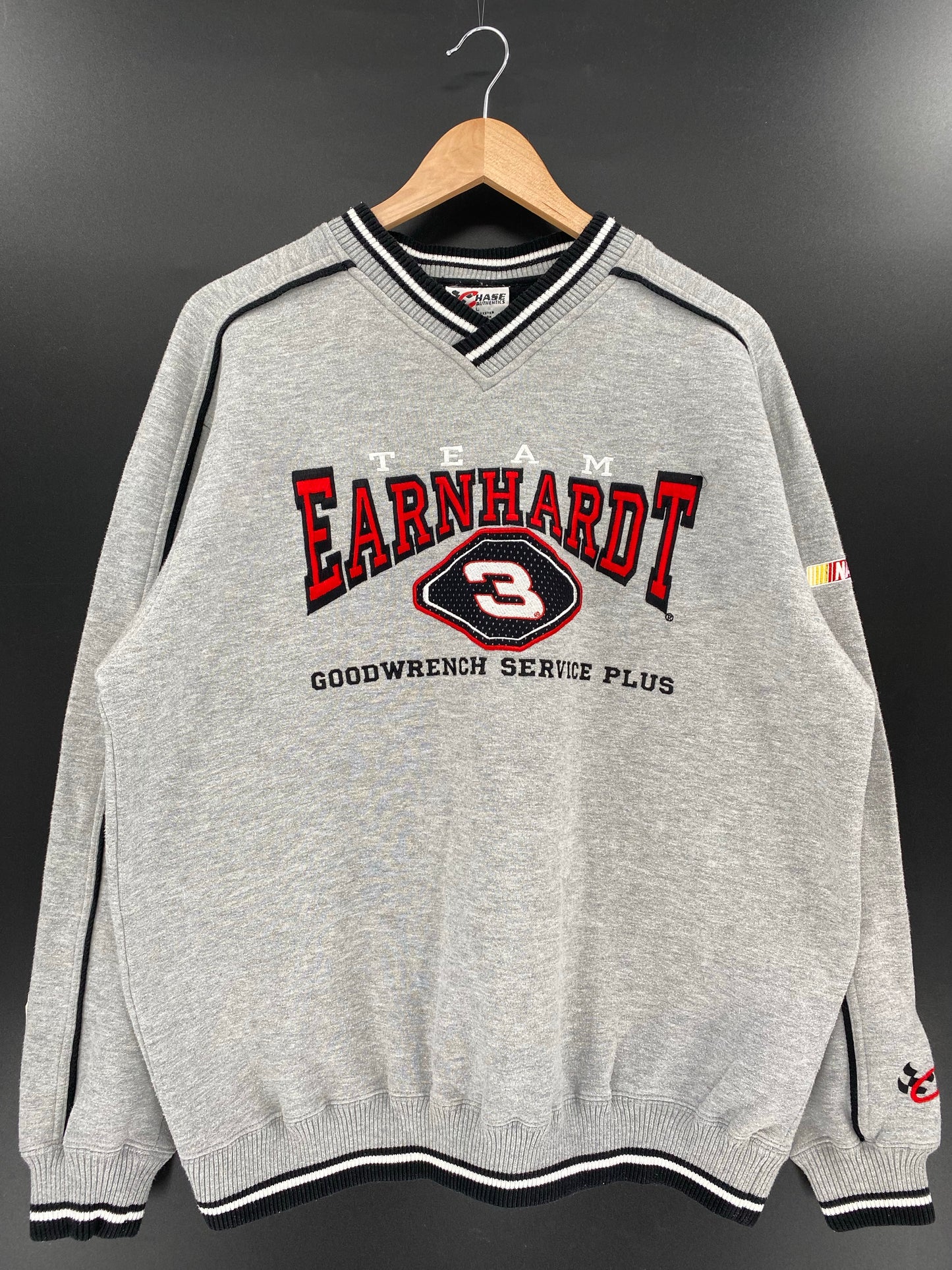 90's TEAM EARNHARDT Size L Vintage Racing Sweat-shirt  / K5360