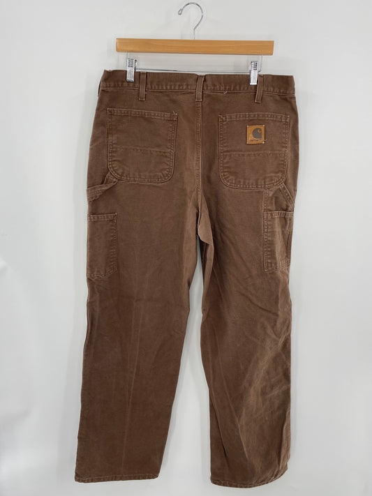.Vintage CARHARTT Size W35xL31 Vintage Duck Pants / A3608
