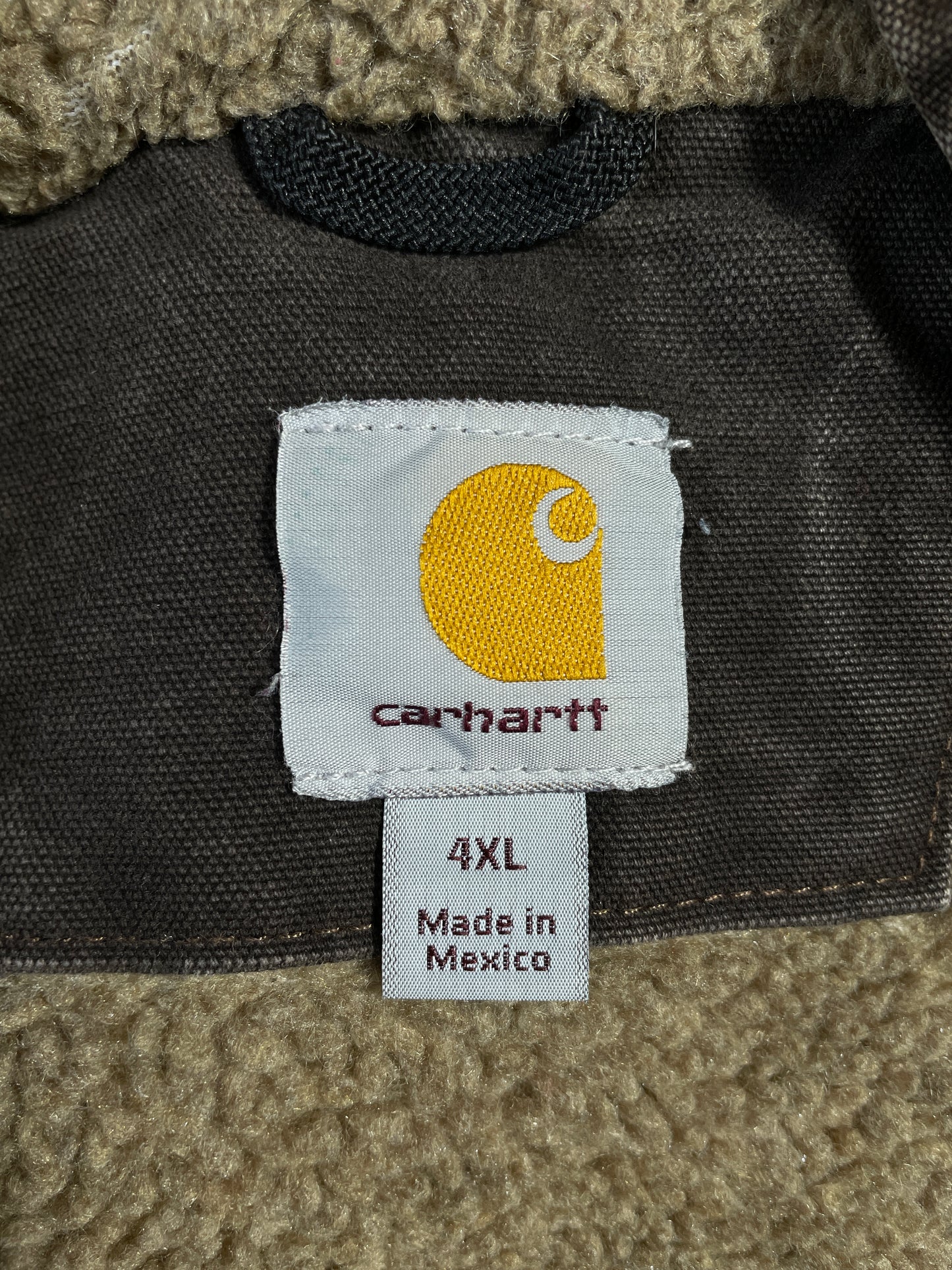 Vintage CARHARTT Size XXXXL Hoodie Duck Jacket / A9646