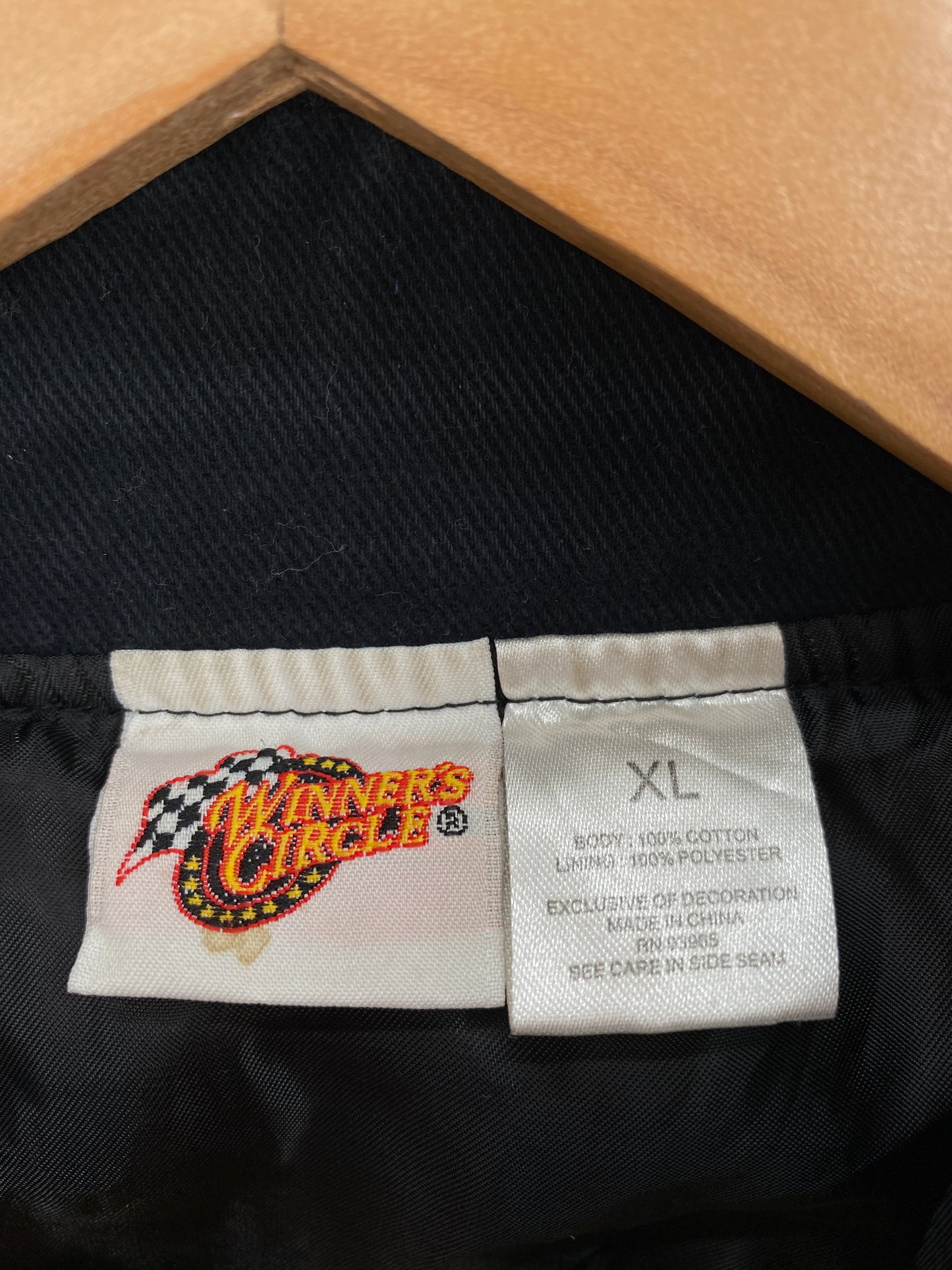 Vintage JIMMY JOHNSON Size XL Racing Jacket/ A6407
