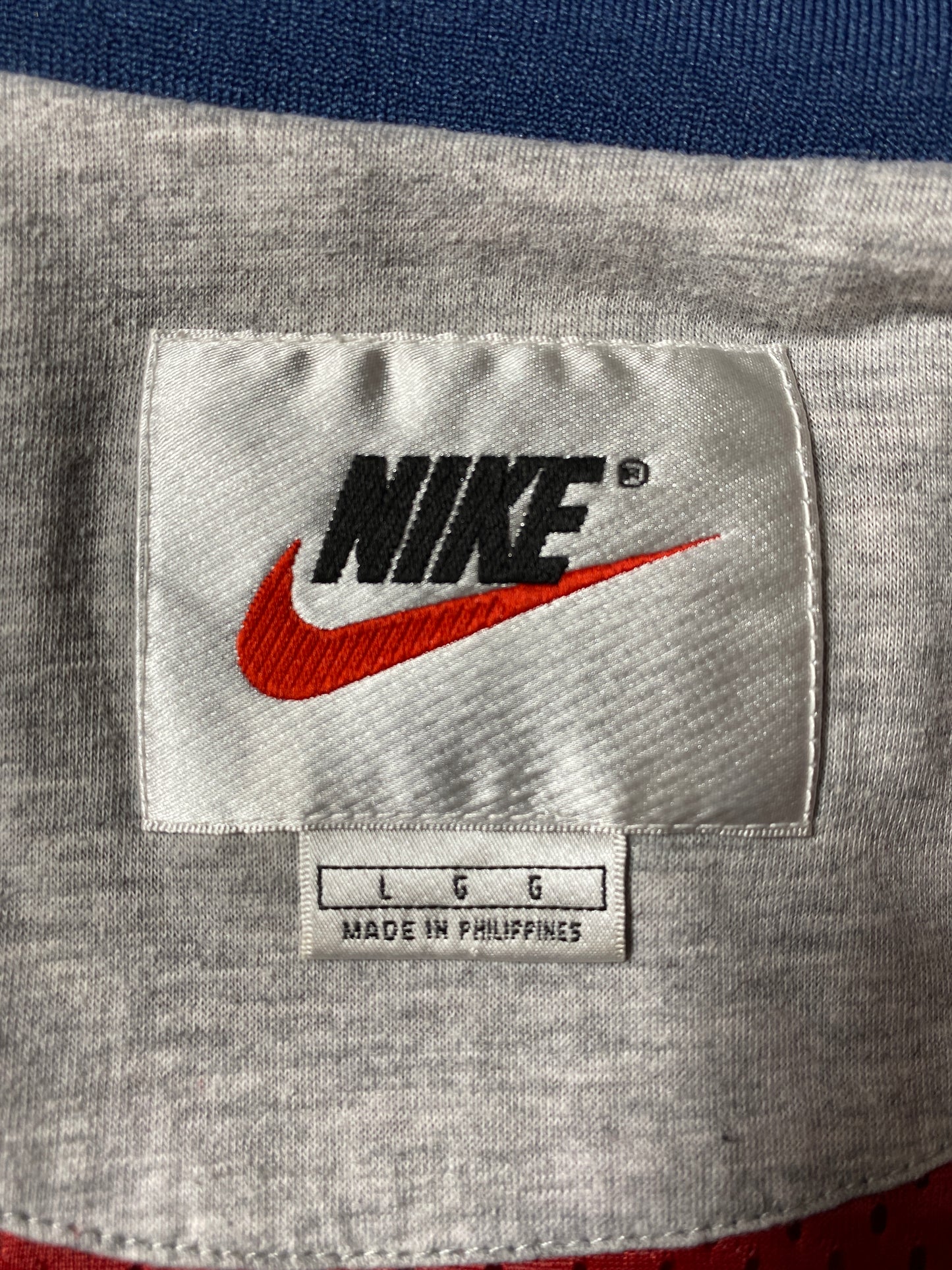 90’s NIKE Size L Vintage Half Zip Nylon-Jacket / A6247