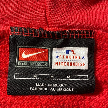 00' NIKE x RED SOX Size M Vintage MLB Hoodie Sweat-Shirt / E1380S