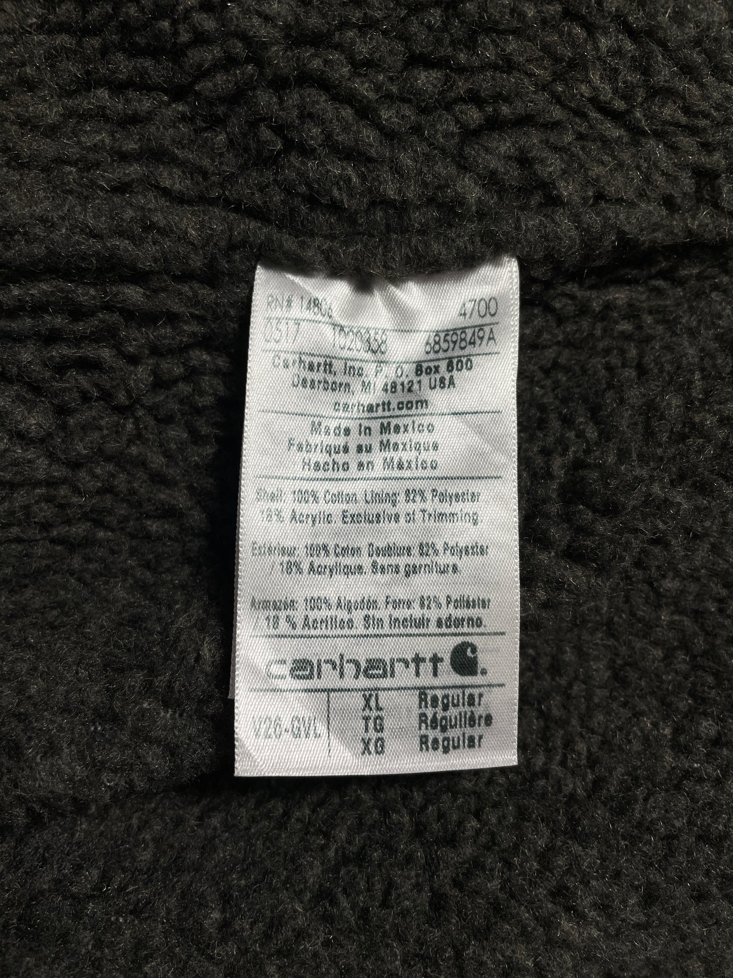 Vintage CARHARTT Size XL Duck Vest / A8650
