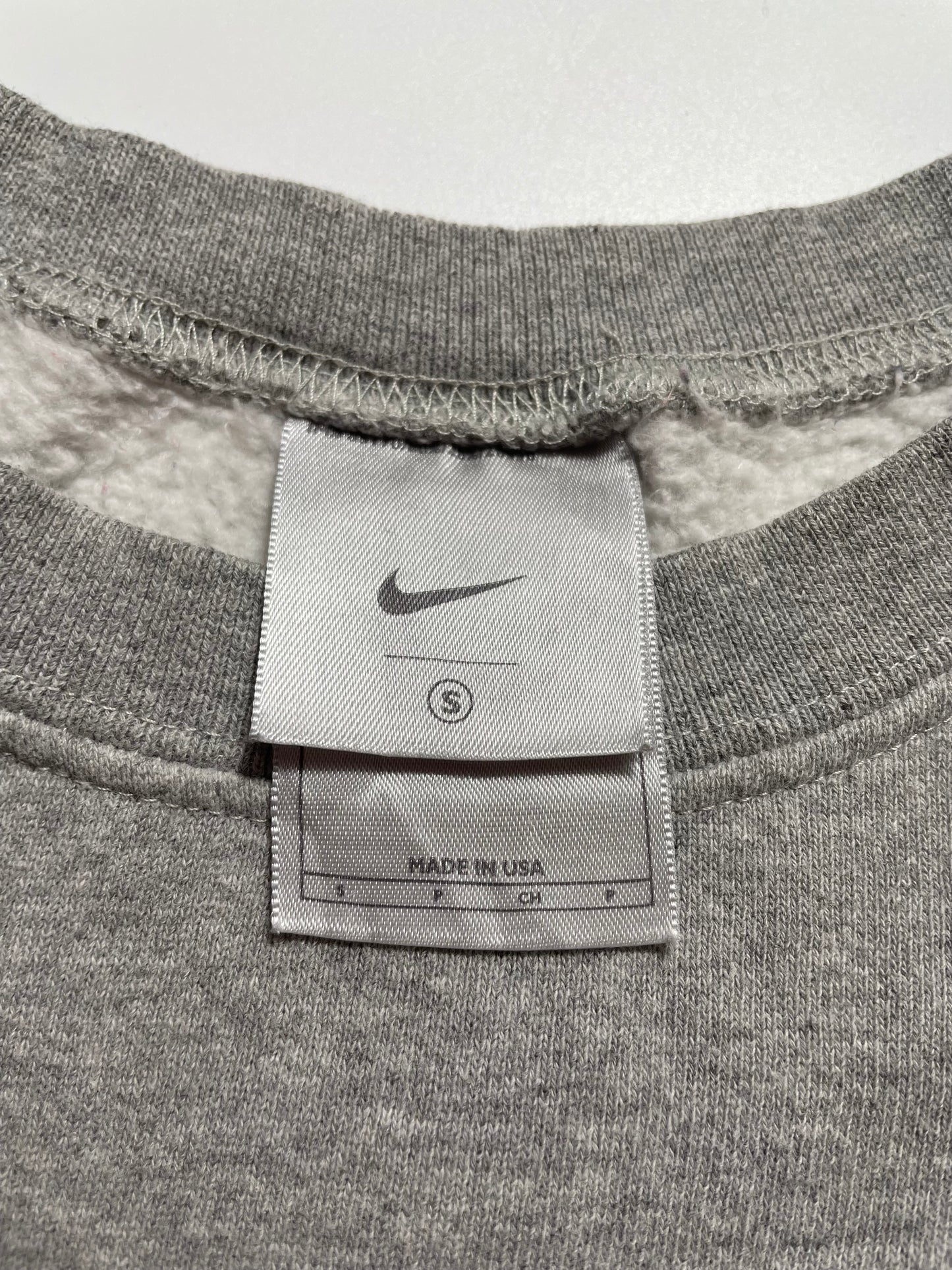 90’s NIKE MINI SWOOSH Made in USA Size S Vintage Sweat-shirt / K8394