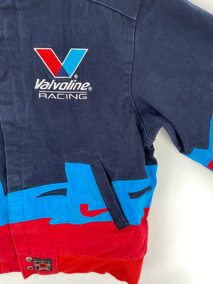 Vintage VALVOLIN Made in USA Size L Vintage Racing Jacket / A695