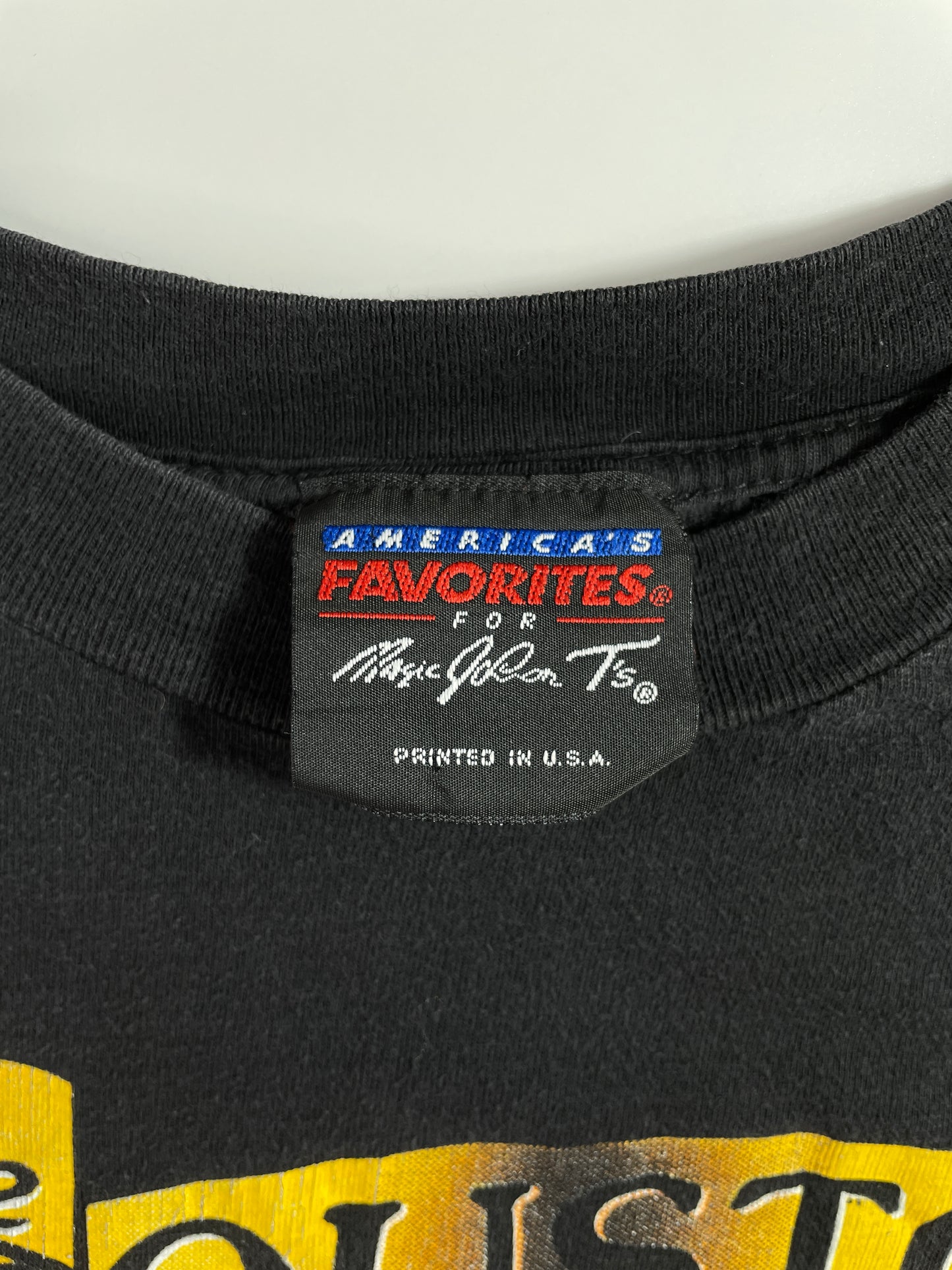 90's HOUSTON ROCKETS Made in USA Size L Vintage NBA T-Shirt / A4491