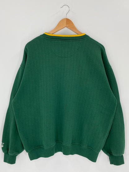 90’s STARTER x GREEN BAY PACKERS Size L Vintage NFL Sweat - Shirt/ K6069