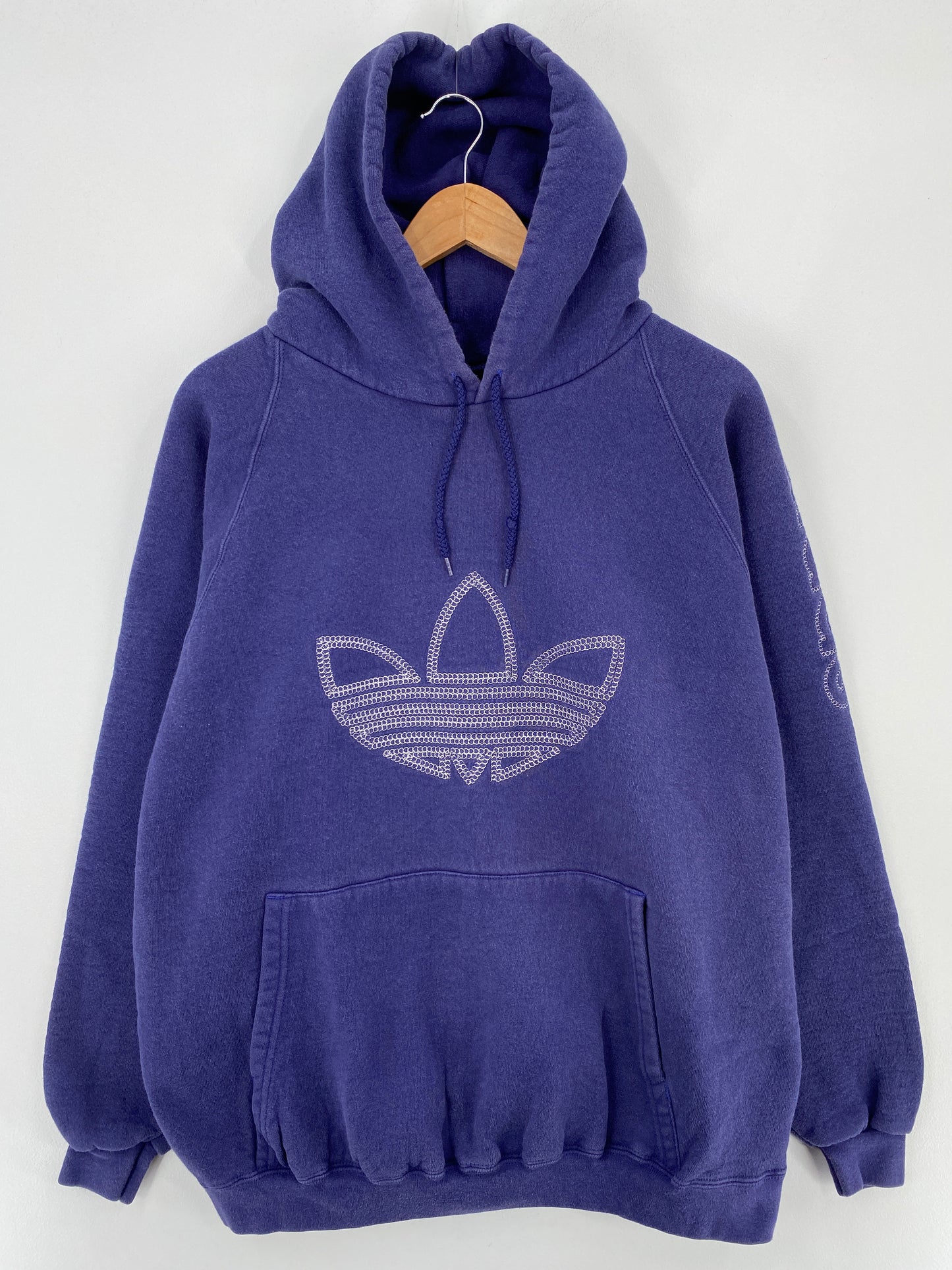 90's ADIDAS Made in USA Size XL Vintage Hoodie Sweat-Shirt / E1602S