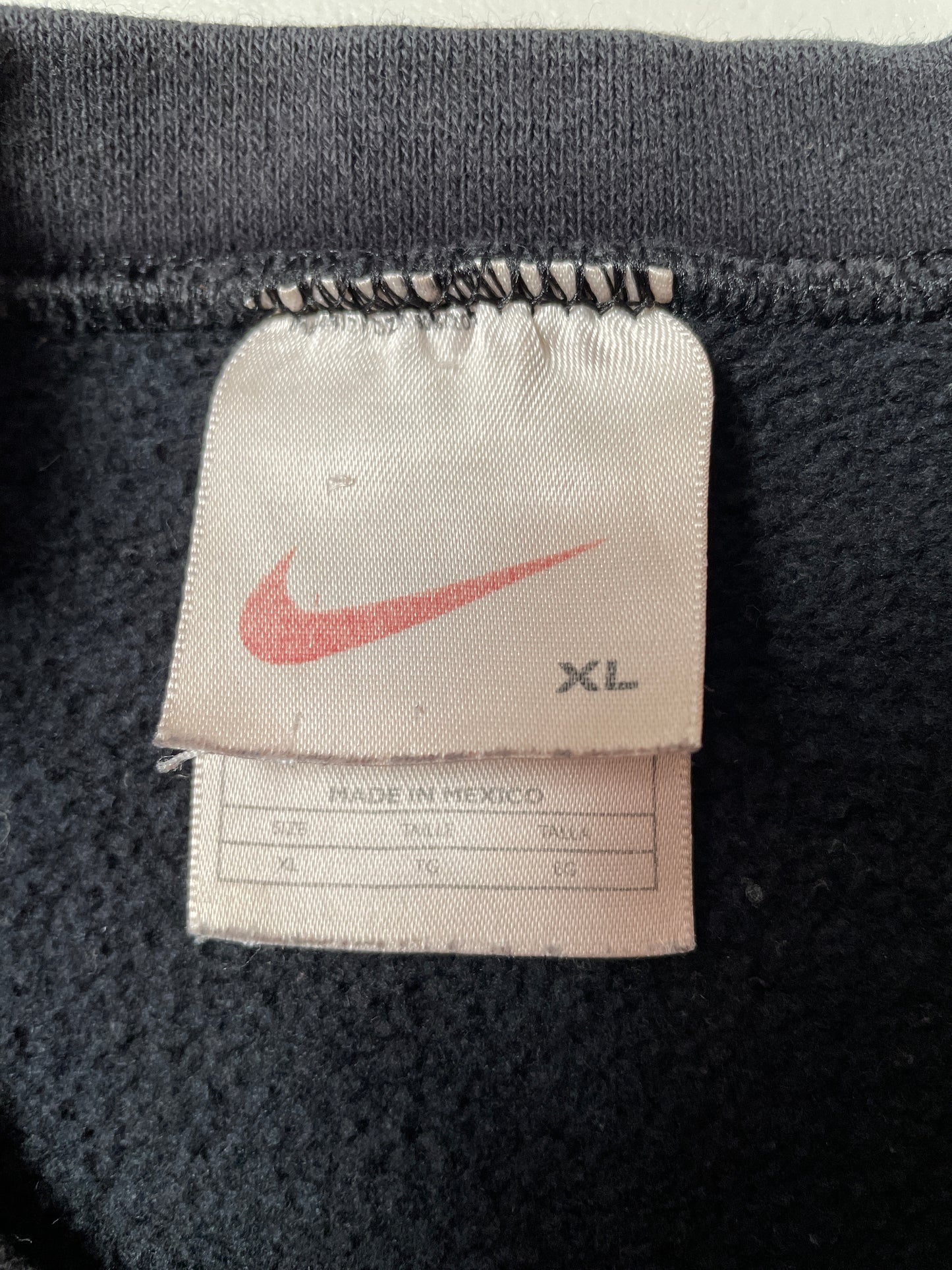 90’s NIKE MINI SWOOSH Size XL Vintage Sweat-Shirts / K2404
