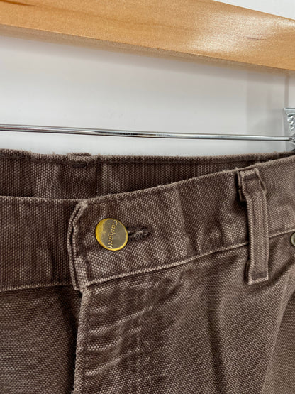 Vintage CARHARTT Size 32x32 Double Knee Duck Pants / K7230