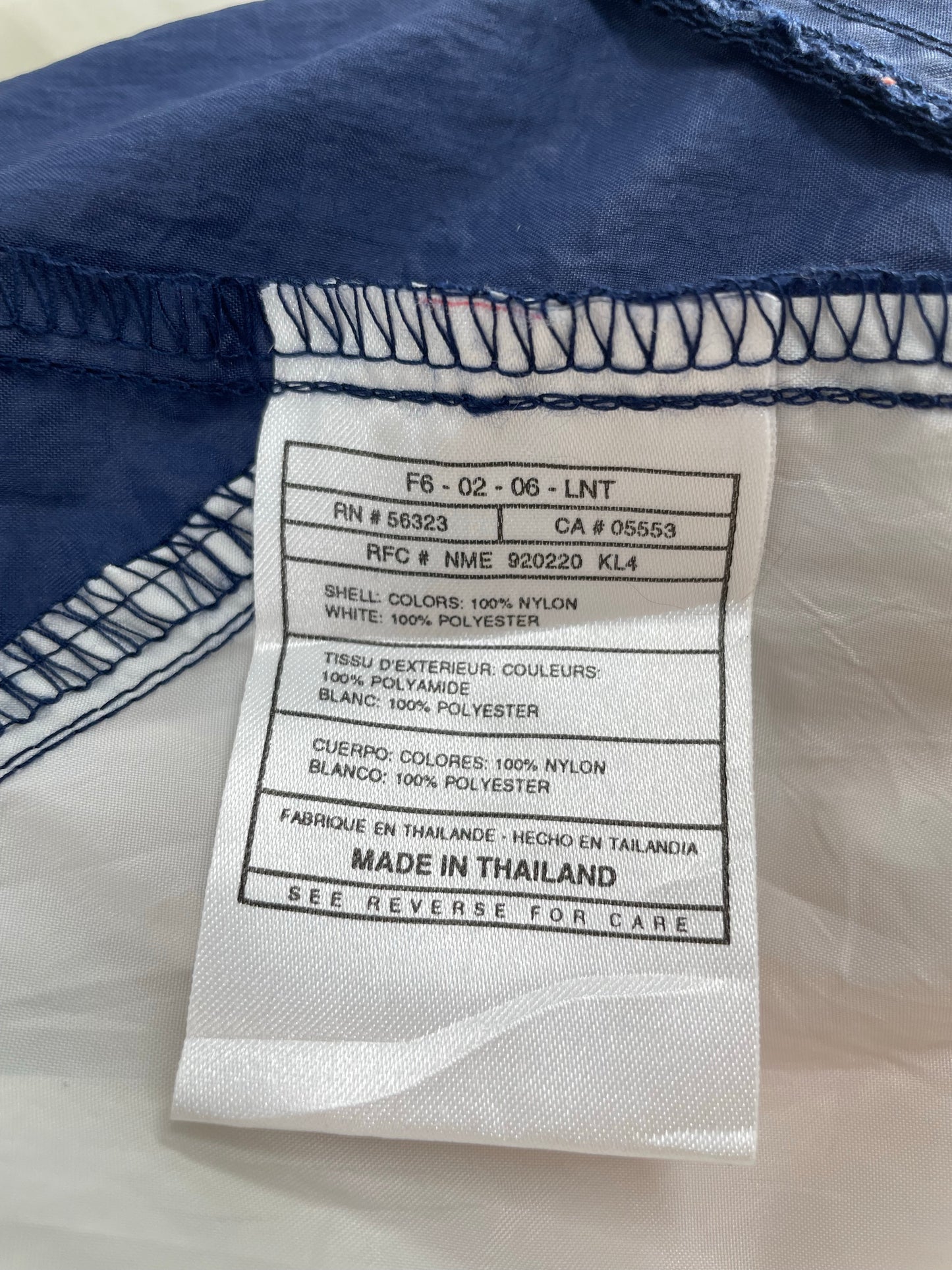 90's NIKE Size L Vintage Zip-up Nylon Jacket / K5346