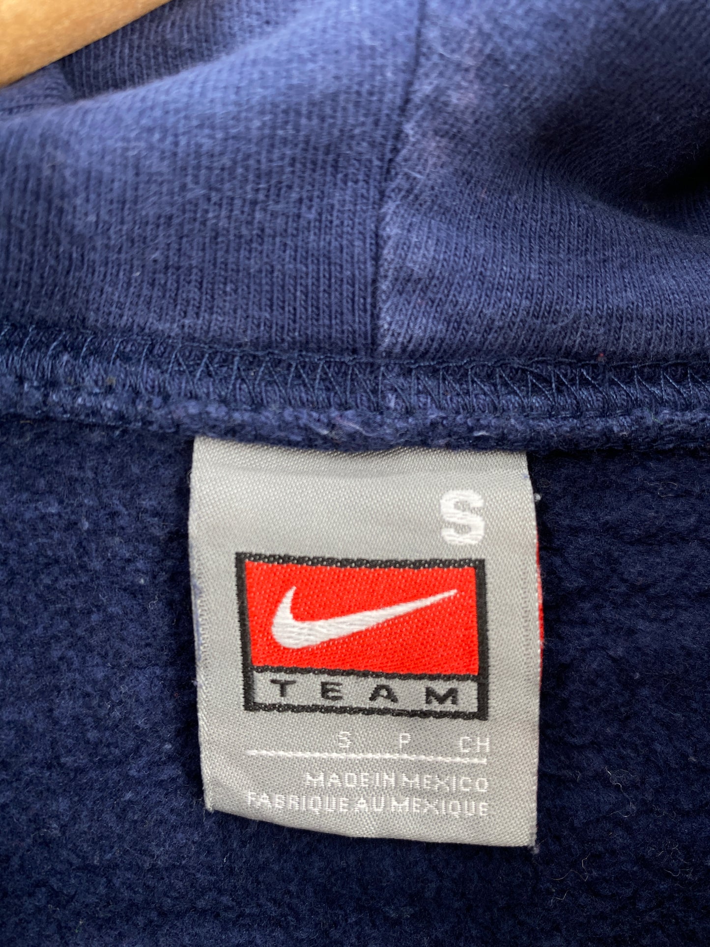 00' NIKE MICHIGAN Size S Vintage College Hoodie Sweat-shirt / A5600