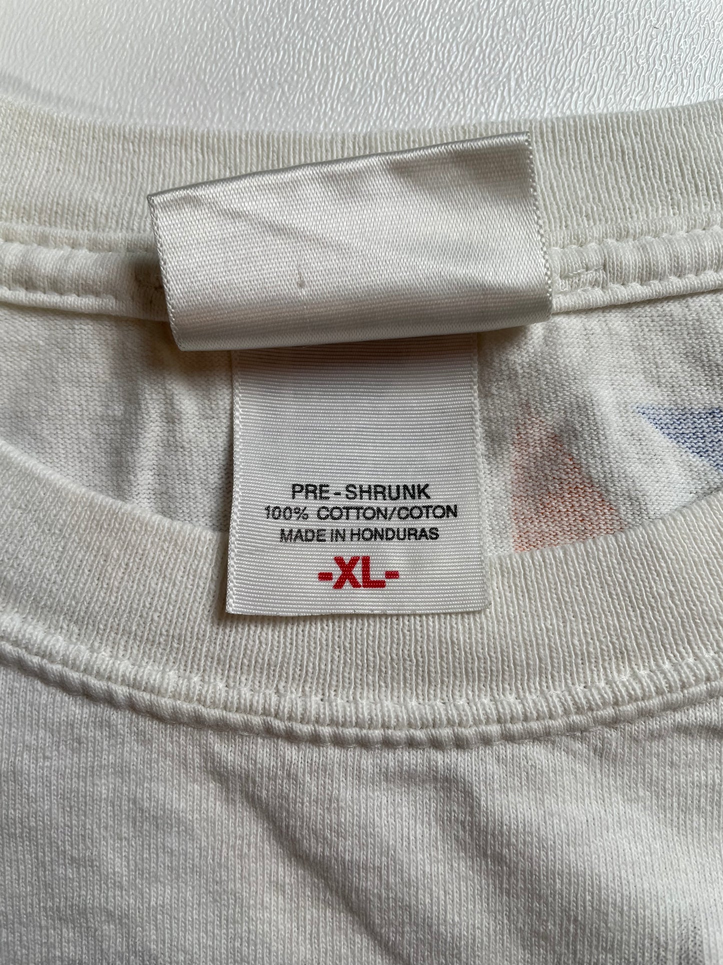 2007 NASCAR NEW HAMPSHIRE Size XL Vintage Racing T-Shirt / A2111