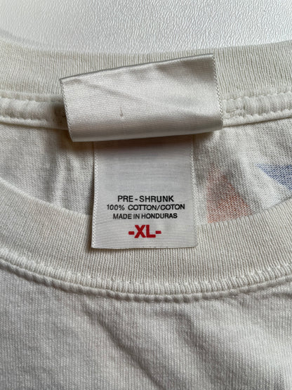 2007 NASCAR NEW HAMPSHIRE Size XL Vintage Racing T-Shirt / A2111