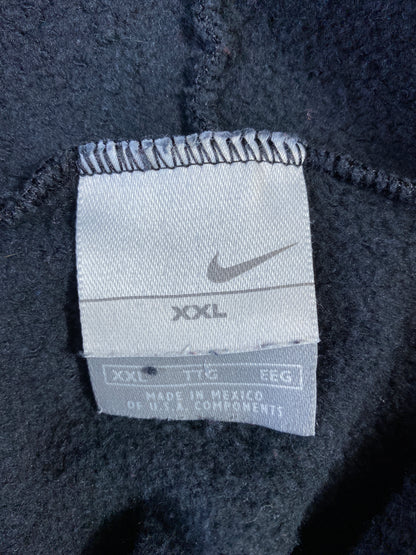 90's NIKE CENTER SWOOSH Size XXL Vintage Hoodie Sweat-Shirt / A6995