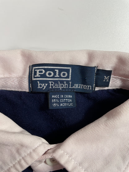 90's POLO RALPH LAUREN Size M Vintage Rugby Shirt / E2675R