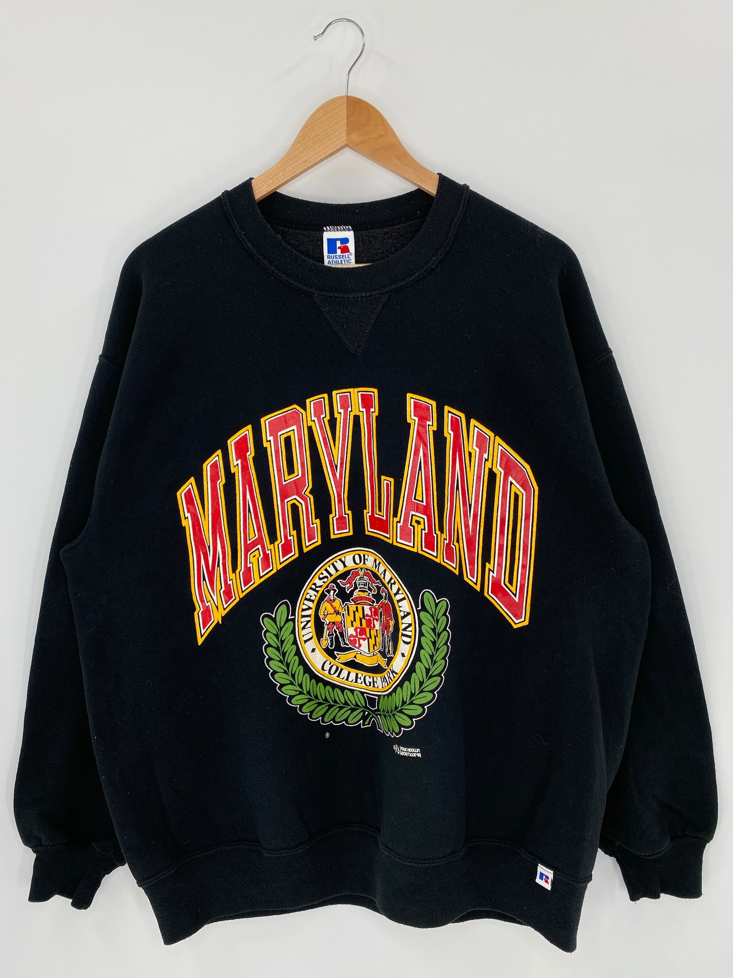 90’s UNIVERSITY OF MARYLAND Made in USA Size XXL Sweat-Shirt / K6167